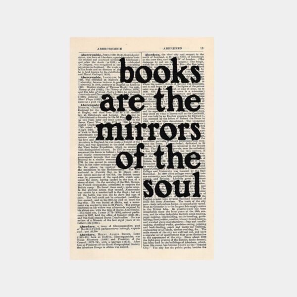 books are the mirrors of the soul  Thumbnail